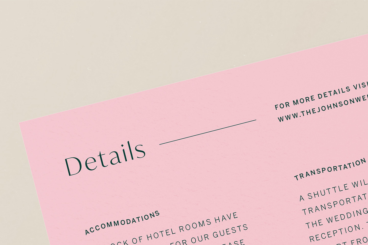 The Artists Wedding Suite, an Invitation Template by Heart to Heart Paper Co (Photo 12 of 17)