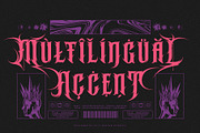 Riseria Typeface, a Blackletter Font by alit design (Thumbnail 18 of 20)