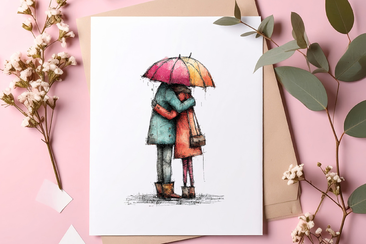 valentines day love clipart, an Illustration by SinaCreation (Photo 7 of 10)