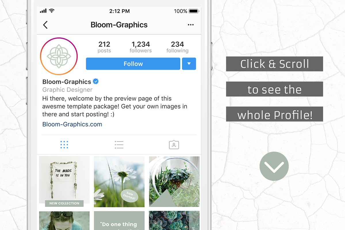 Green - 18 Instagram Templates, a Social Media Template by Annemiek van Luinen (Photo 6 of 8)
