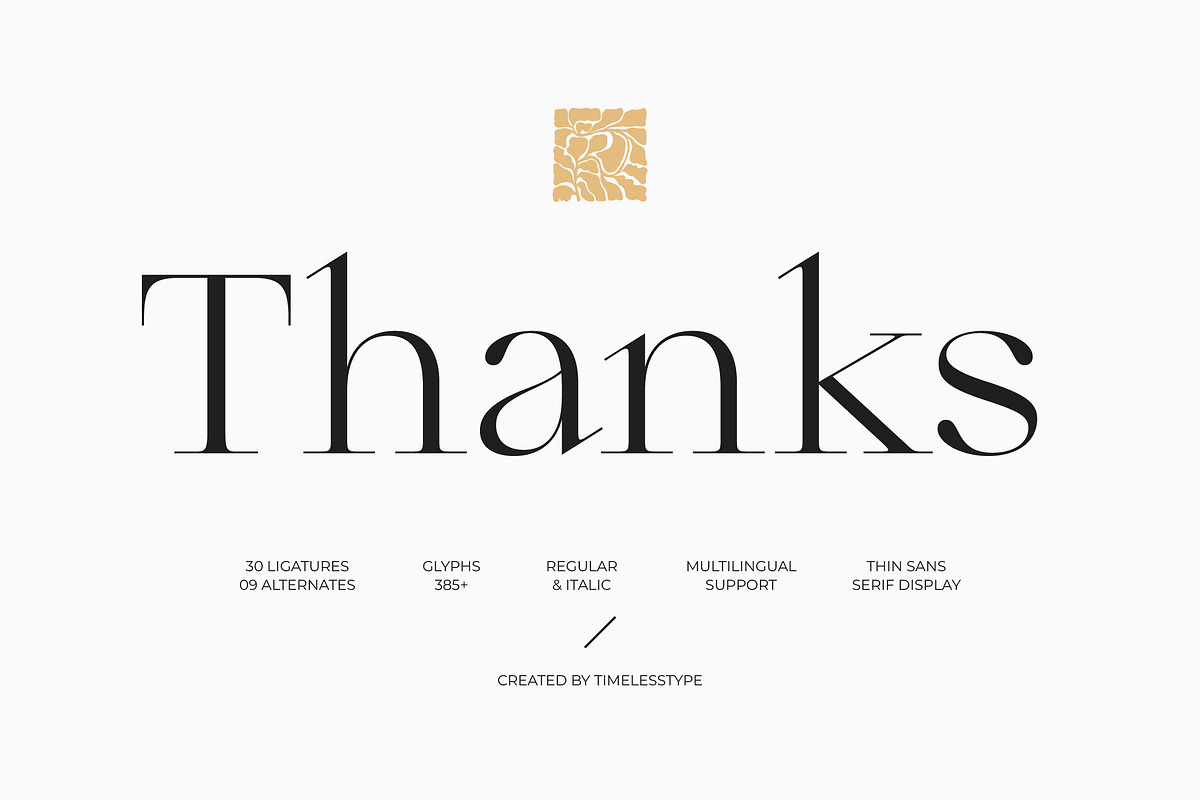 Qiona Elegant Modern Serif Font, a Serif Font by timelesstype.co (Photo 20 of 20)
