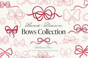 Hand-Drawn Bows Collection - Vol 01