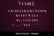 VENDEE - Serif font, a Serif Font by VP Fonts (Thumbnail 8 of 9)
