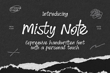 Misty Note - Handwritten