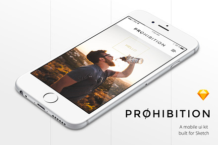 Prohibition Mobile UI Kit