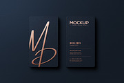 20 Gold Foil Business Card Mockup, a Product Mockup by Ovious.studio (Thumbnail 7 of 15)