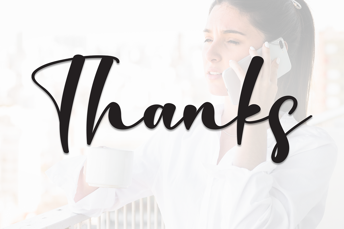 Calling | Script Font, a Handwritten Font by Scratchones (Photo 8 of 8)