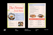 Classic Y2K Cafe Menu, a Stationery Template by Neermana (Thumbnail 1 of 4)