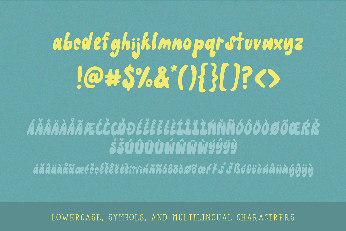 Oyster Brine - Funky Hand Drawn Font, a Font by Kellie Jayne Studio (Photo 10 of 10)