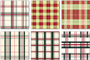 Christmas Plaid Pattern Design, a Background Graphic by DreamCafeArt (Thumbnail 6 of 7)