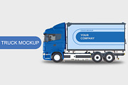 Truck Mockup, a Cups & Container Mockup by MARCOS BRITO PRO (Thumbnail 3 of 5)