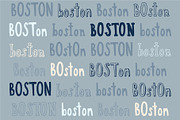 Boston Cream Sans and Serif, a Sans Serif Font by Kellie Jayne Studio (Thumbnail 2 of 12)