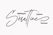 Bhaqellie, a Script Font by Goresan Studio (Thumbnail 14 of 15)
