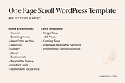 One Page WordPress Theme Elementor, a WordPress Template by Liw studio (Thumbnail 3 of 7)