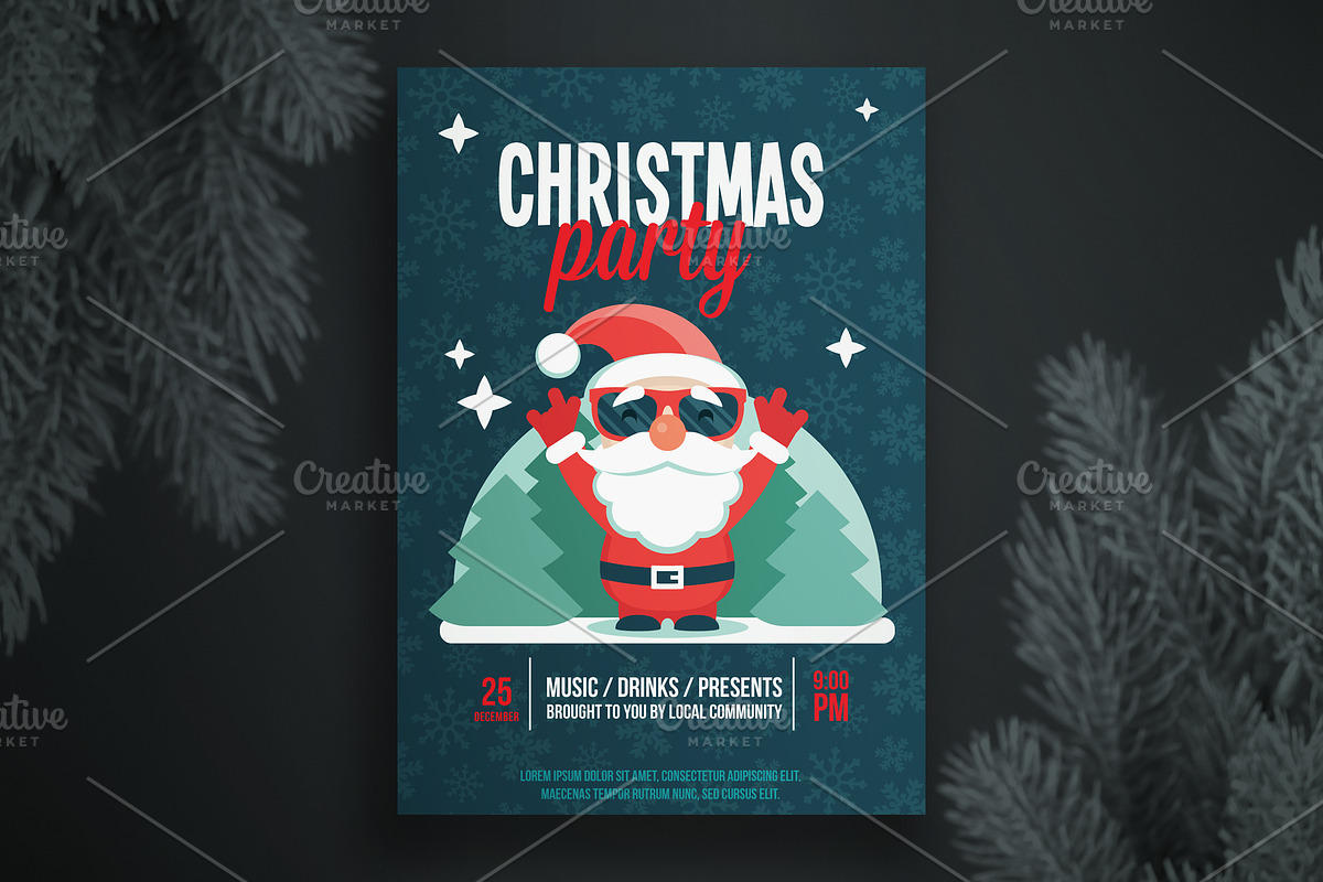 Christmas Flyer Bundle, a Flyer Template by Scredeck (Photo 5 of 11)