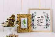 Eucalyptus Collection+Letter, a Decorative Illustration by Astarte_design (Thumbnail 7 of 11)