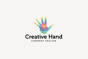 Creative Hand, a Branding & Logo Template by vectorlogo (Thumbnail 1 of 3)
