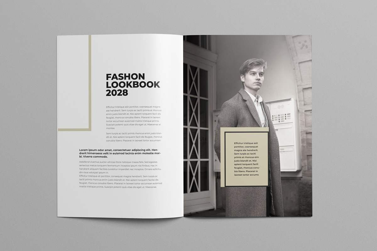 Fashion Lookbook | Canva & InDesign preview 8