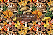 Hello Autumn!, a Pattern Graphic by Andre_Eva (Thumbnail 1 of 8)