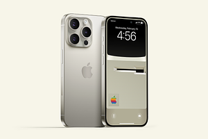 Macintosh 128K iPhone Wallpaper