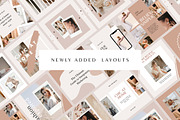 Hazel Instagram Pack - Canva, a Social Media Template by Crevo Studio (Thumbnail 3 of 9)