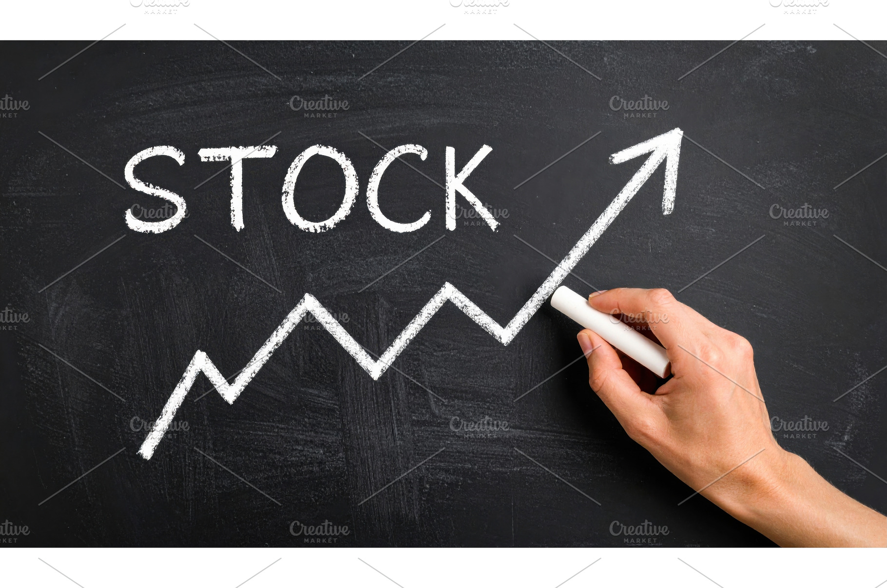 Stock market growth concept shown by, a Business Photo by Igor Tichonow