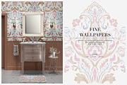 Blush Petaline Traditional Patterns, a Pattern Graphic by LEAFure (Thumbnail 4 of 9)