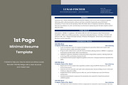 ATS CV / Resume Template, a Resume Template by Anjum Ilyas (Thumbnail 2 of 7)