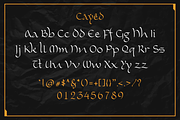 Cayed Font, a Blackletter Font by Allouse Studio (Thumbnail 3 of 10)