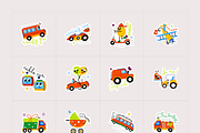 Animated Vehicle Stickers, an Emoji Icon by Prosymbols (Thumbnail 8 of 11)