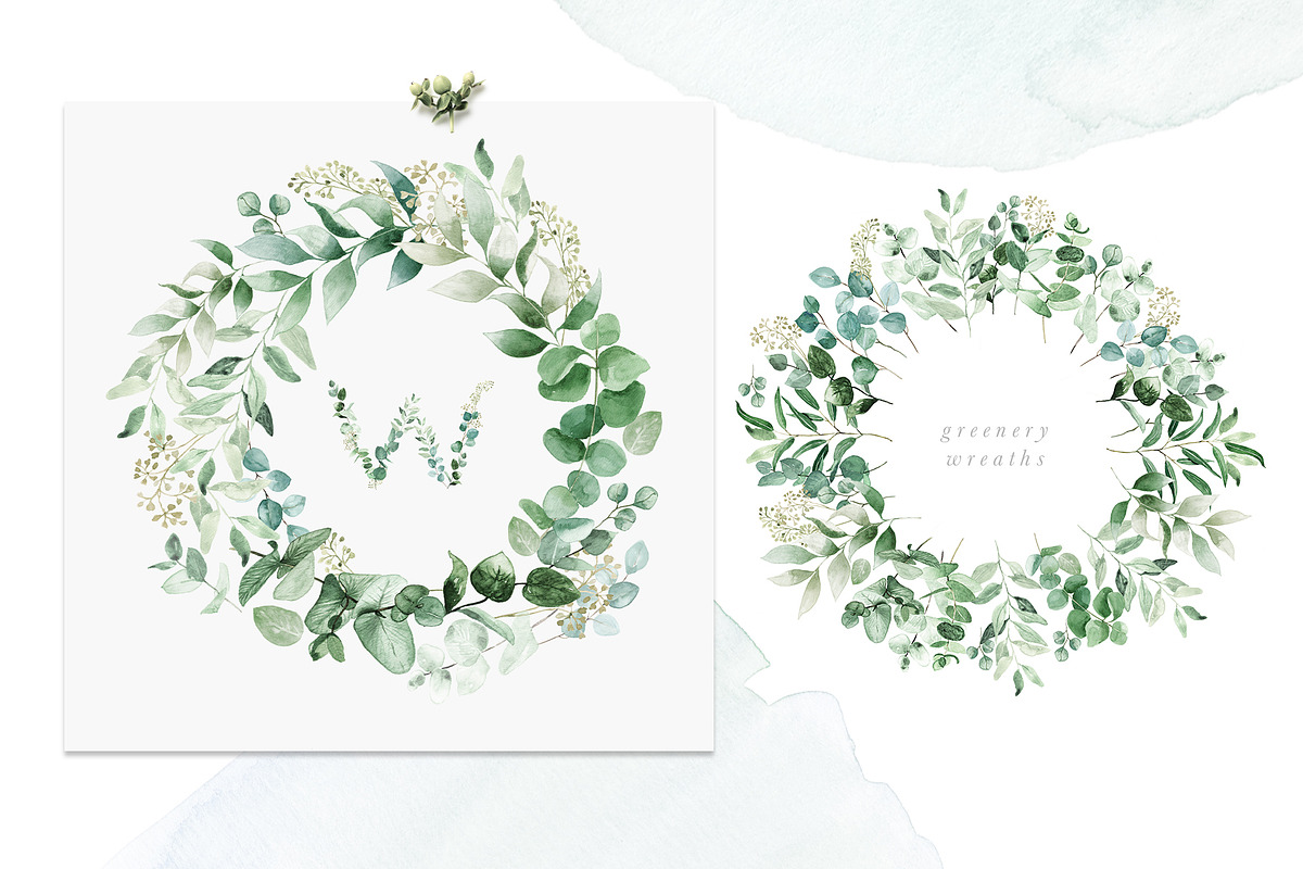 Scent of Eucalyptus - Graphic Set, an Illustration by studioequinox (Photo 8 of 21)