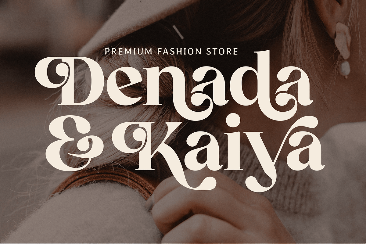 Retrofly A Retro Serif, a Serif Font by Annivers Type (Photo 8 of 10)