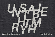 Warpica Typeface, a Sans Serif Font by softulka (Thumbnail 6 of 7)