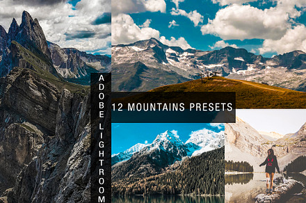 12 mountains lightroom presets
