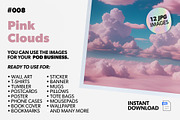 #008 Pink Clouds Sky Collection, a Decorative Illustration by amoncreate (Thumbnail 1 of 15)