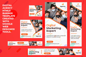 Digital Agency Html5 Banner Template