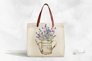 Hand Painted Lavender Watercolor, an Object Illustration by CaraulanStore (Thumbnail 5 of 6)