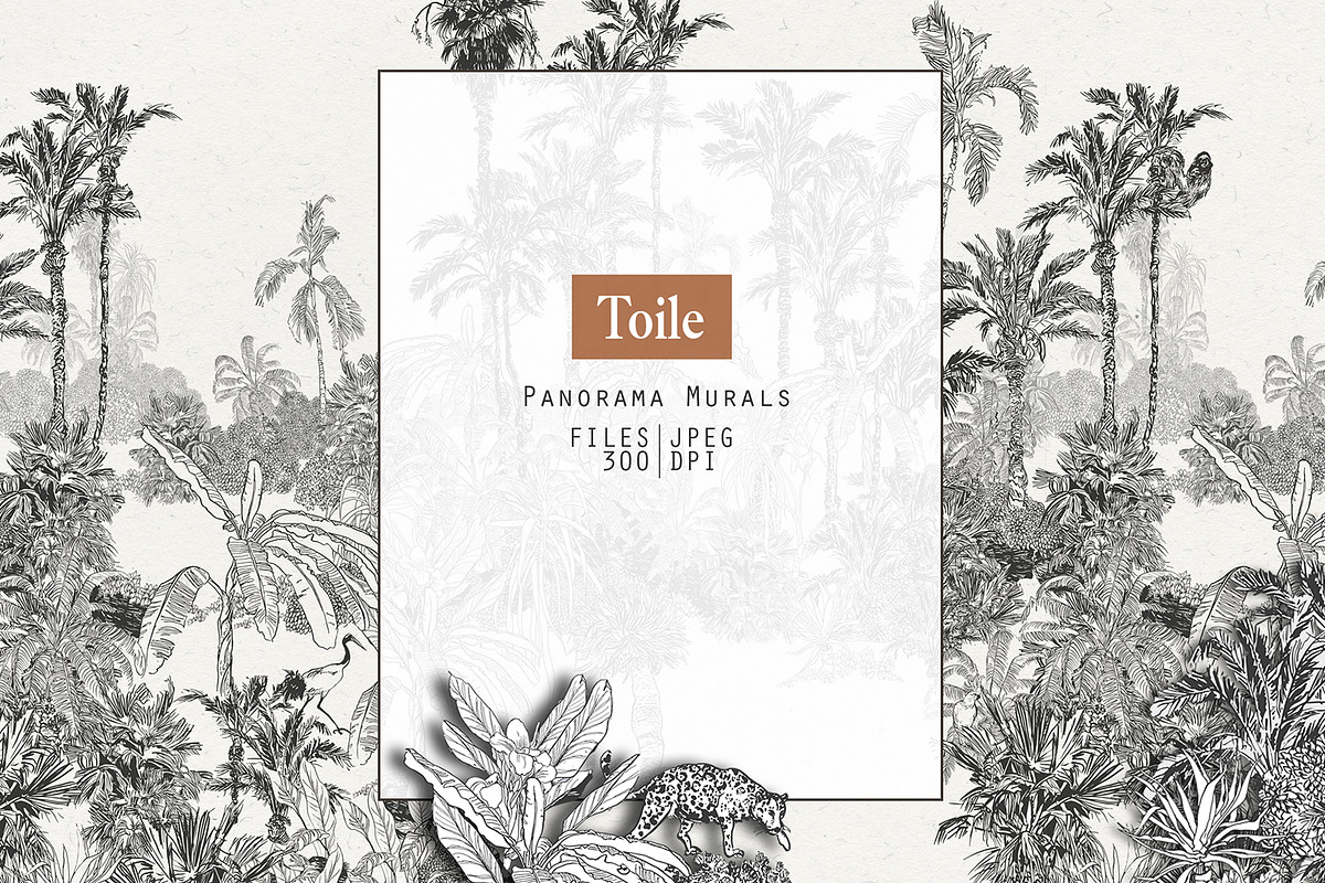Toile. Panorama Murals, an Animal Illustration by Irina Dolgikh (Photo 1 of 12)
