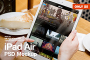 iPad Air PSD Mockup, an iPad Mockup by StartMockups.com (Thumbnail 2 of 2)