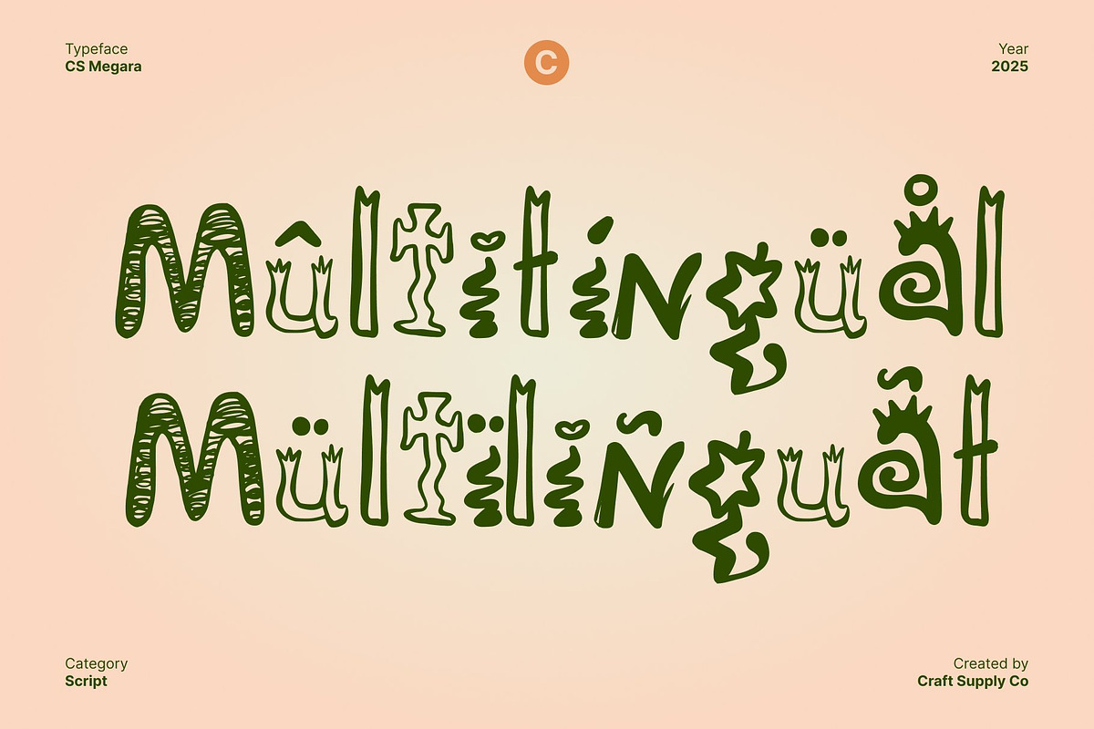CS Micah – Whimsical Font, a Sans Serif Font by Craft Supply Co. (Photo 7 of 8)