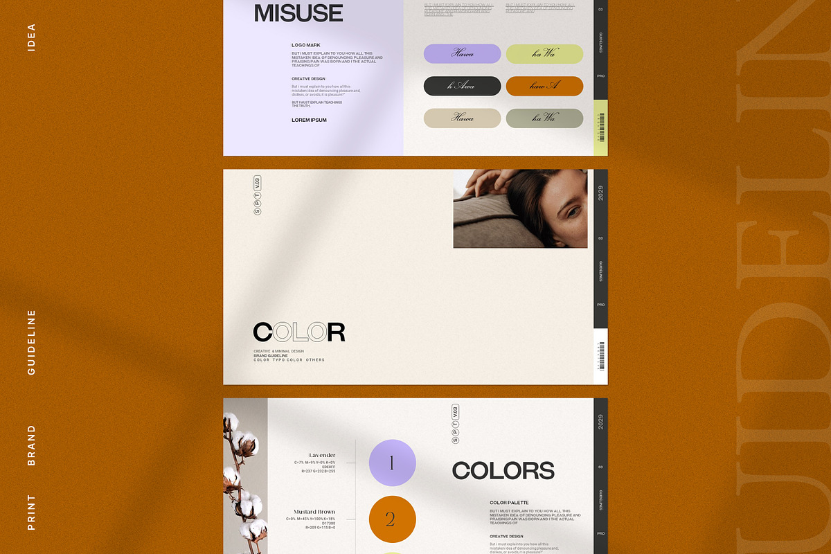Brand Guideline Presentation, a Presentation Template by PrintIdea (Photo 4 of 8)