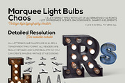 Marquee Light Bulbs 2 - Chaos, a Background Graphic by TVartworks (Thumbnail 4 of 18)