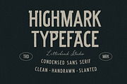 Highmark Typeface, a Sans Serif Font by Letterhend Studio (Thumbnail 1 of 11)