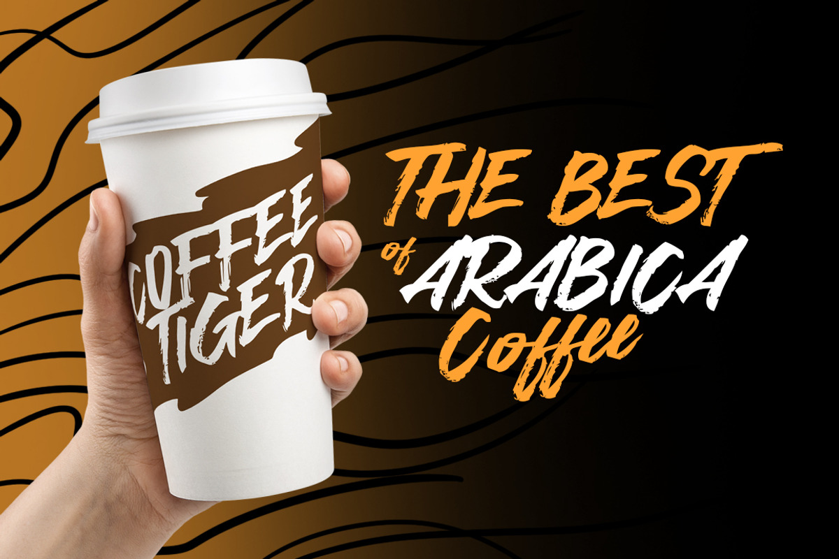 Asia Tiger Brush Font preview 3