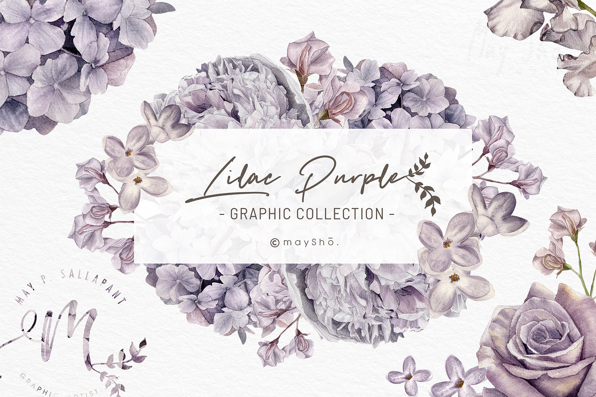 Elegant Florals Bundle 60% OFF, a Person Illustration by May • SHO (Photo 3 of 26)