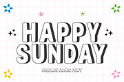 Hello Kids - Display Font, a Font by KiddoGlyphs Studio (Thumbnail 3 of 5)