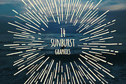 Sunburst Graphics, an Object Graphic by Ember Studio (Thumbnail 1 of 5)
