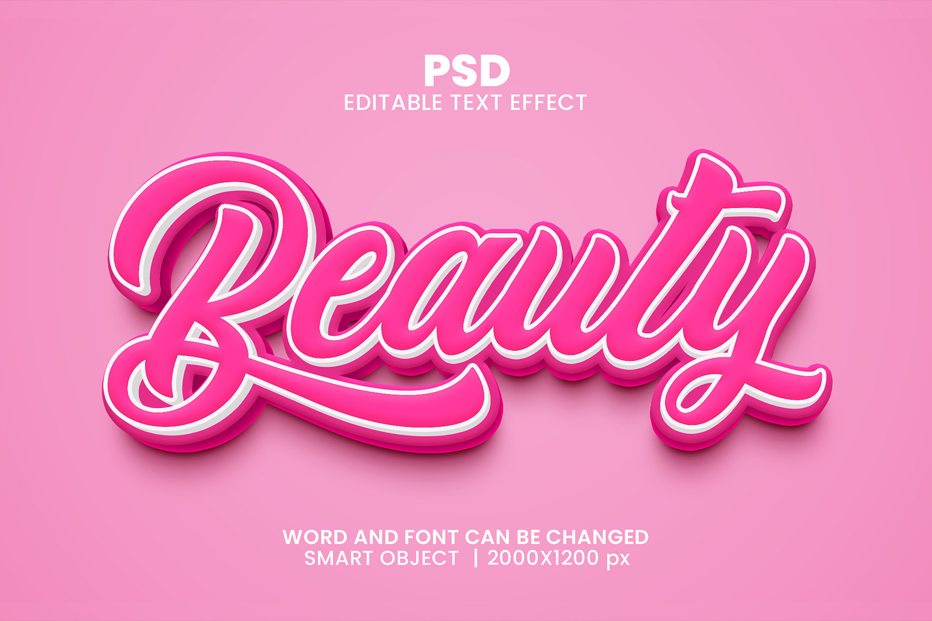 3d Editable Psd Text Effect, a Layer Style Add-On by bdrobin