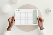 Green Calendar 2025 & Weekly Planner, a Stationery Template by Elena Dorosh (Thumbnail 4 of 5)