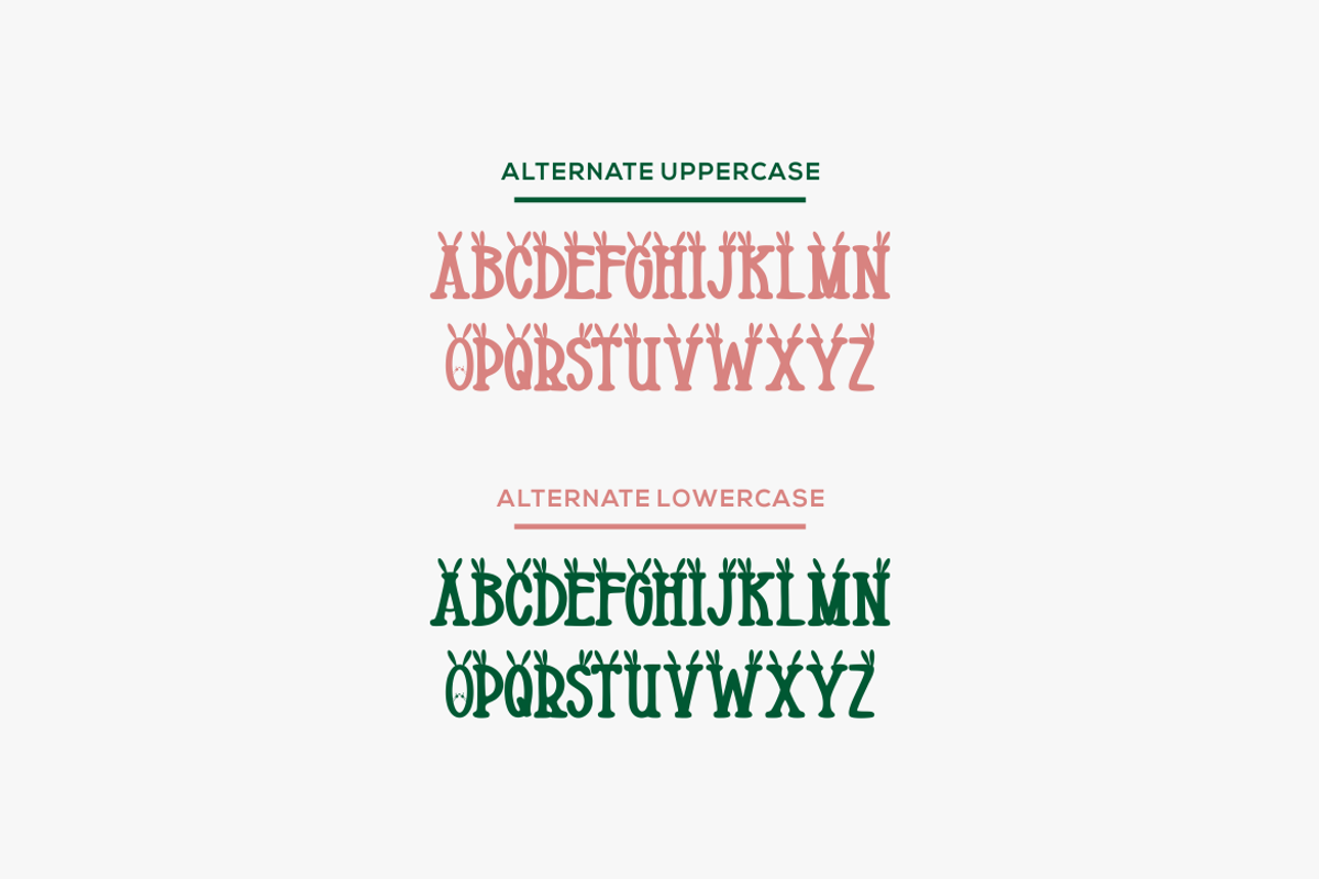 Winter Easter Font, a Handwritten Font by brahamb_design (Photo 5 of 6)